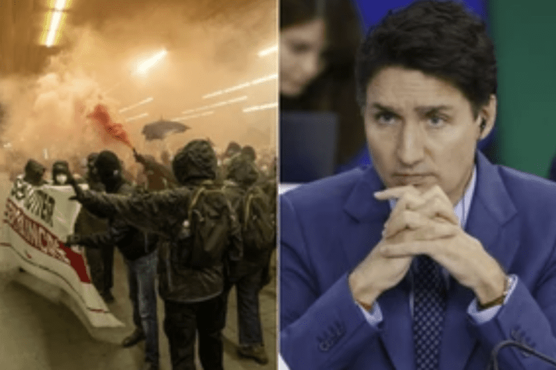 Canada’s Opposition Leader Shreds Trudeau After Violent Montreal Protests